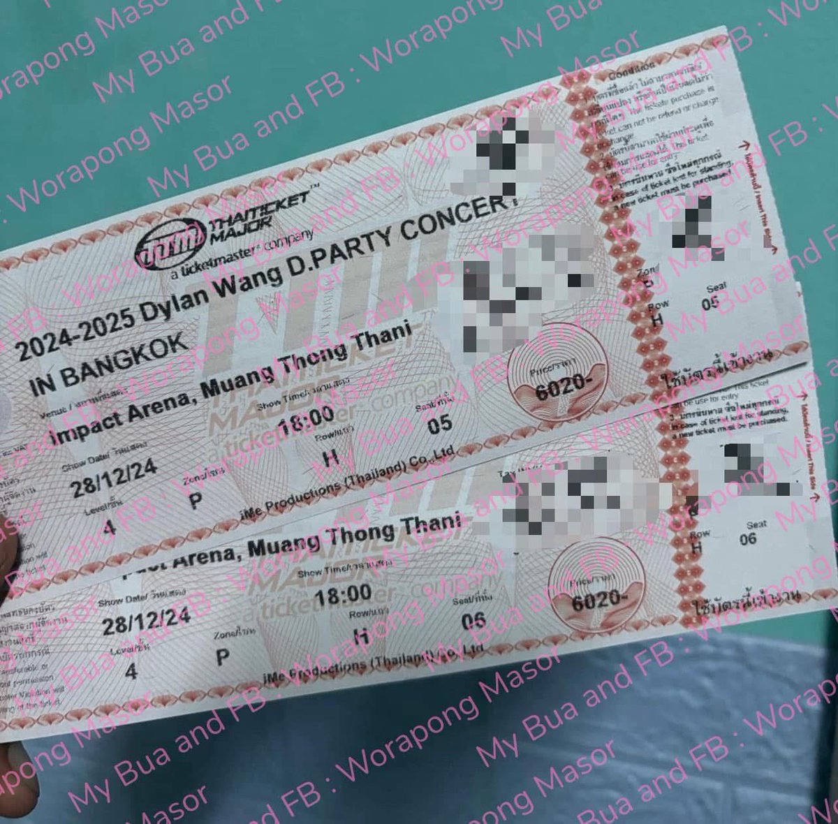 MyBua222's tweet photo. ❤️😊หลุดจอง …. 

ปล่อยบัตรคอนตี้  2 ใบติด

หน้าบัตร 6,020 ปล่อย 4,500 นัดรับได้เดอะมอลล์บางกะปิ ซีคอนศรีนครินทร์ เซ็นลาด ได้ค่ะ
@W_MASOR 

 #DPartyinBKK https://t.co/vNwiZk27oh
