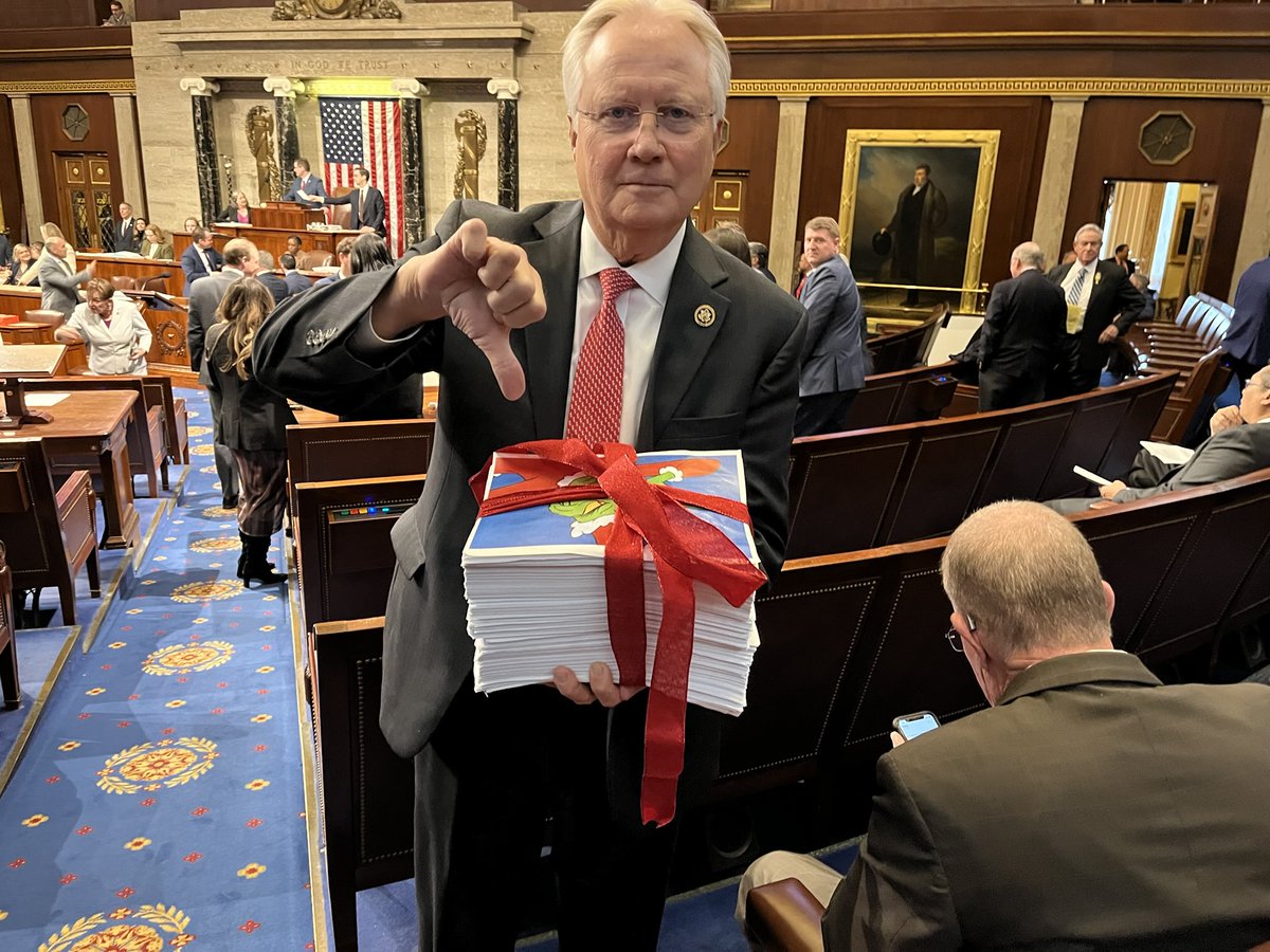 CalebTTaylor's tweet image. .⁦@RepJerryCarl⁩ ‘s thoughts on the CR