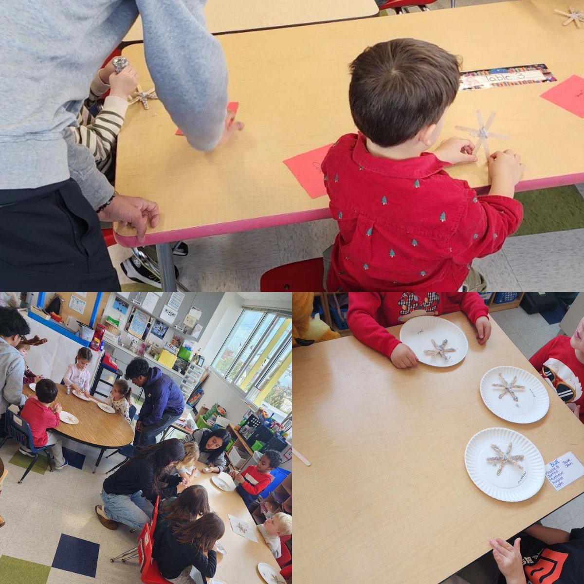 Winter helpers in action! ❄️ Our students visited  <a href="/ECSE_IS/">Integration Station</a> today to assist with art and crafts, creating beautiful snowflake ornaments together. A wonderful way to spread joy and creativity.  #EveryAPSStudent <a href="/kimjadavis/">Kimberly J-Davis</a>