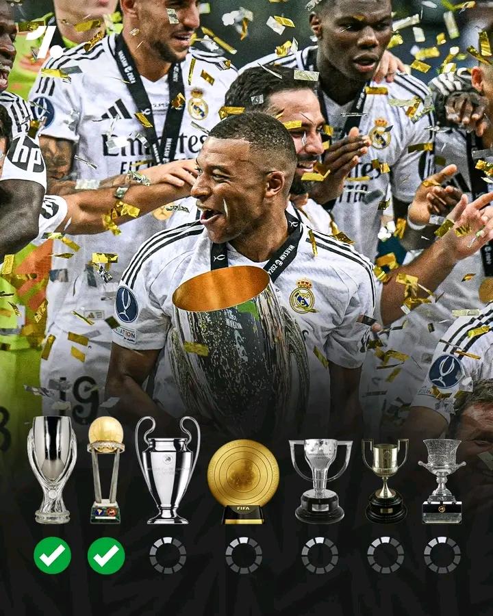 Real Madrid have already won two out of seven possible trophies this season 😅🏆