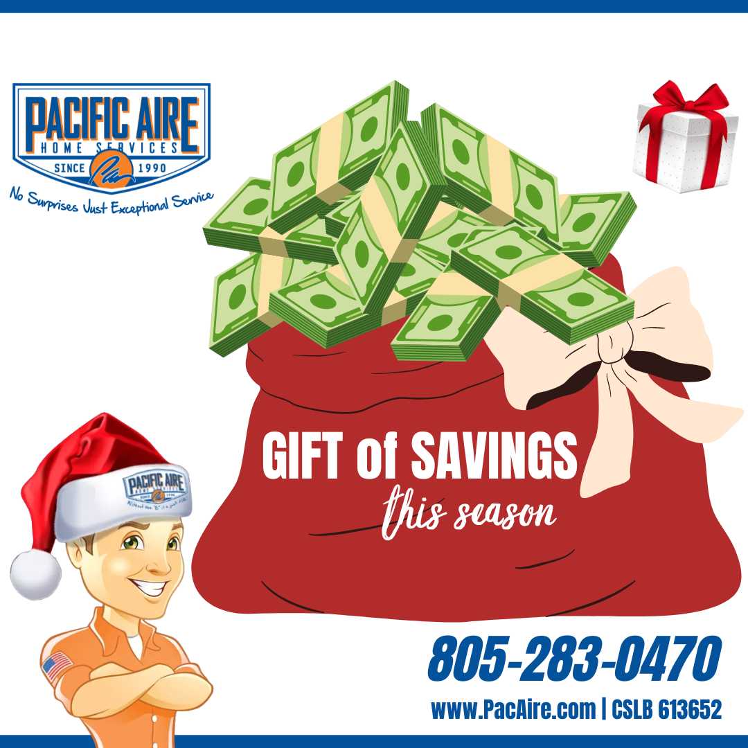 PacificAire's tweet photo. Pacific Aire CARES. Give yourself the gift of savings and start feeling the difference in both comfort and your wallet!

Visit https://t.co/KUt0Hxh0fF
📞805-283-0470 to schedule your heating maintenance

CSLB #613652
#EfficientHomeHeating #EnergyEfficientHeating #FurnaceTuneUp https://t.co/oi8CzlBdUJ