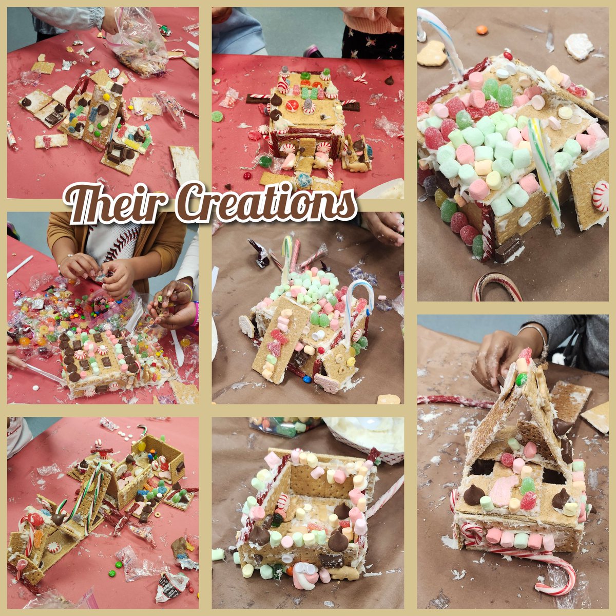 2nd grade gingerbread house creations are always fun. <a href="/RobeyRockets/">Robey Elementary</a>