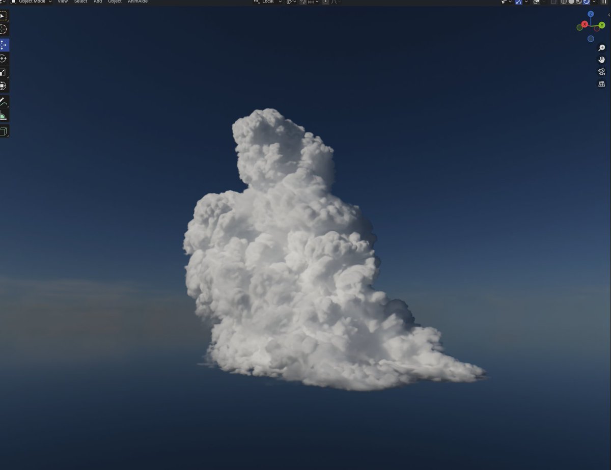 Cloudscape Pro cloud with Shader by <a href="/byccollective/">Break Your Crayons</a>