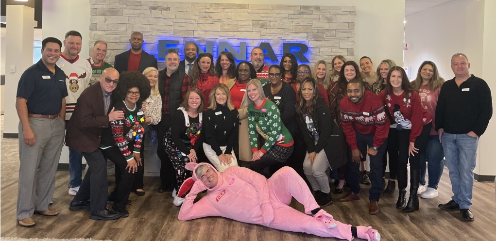 LennarAtlanta's tweet photo. We celebrated the season in style at our Holiday Sales Meeting! ✨ https://t.co/NRoscFMFvR