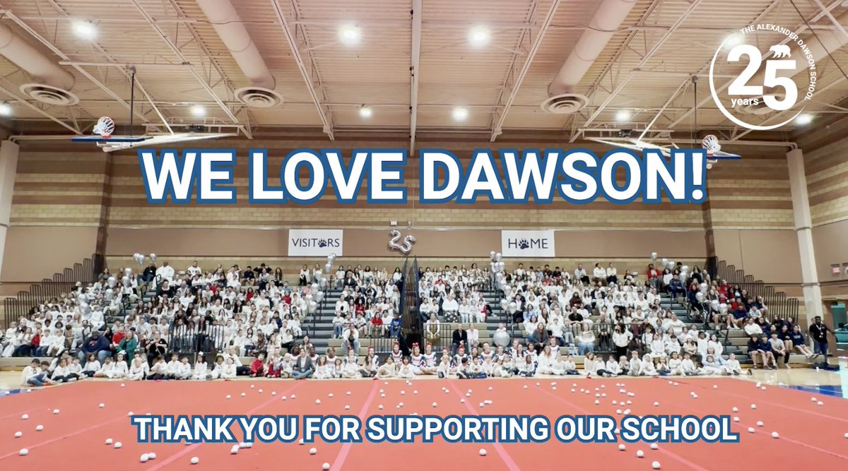 DawsonSchool's tweet photo. That's a wrap on our 25 Hours of Giving! Thank you for helping us celebrate our 25th anniversary by supporting Dawson's Annual Fund. #25HoursForDawson https://t.co/WDZYuFLxNC