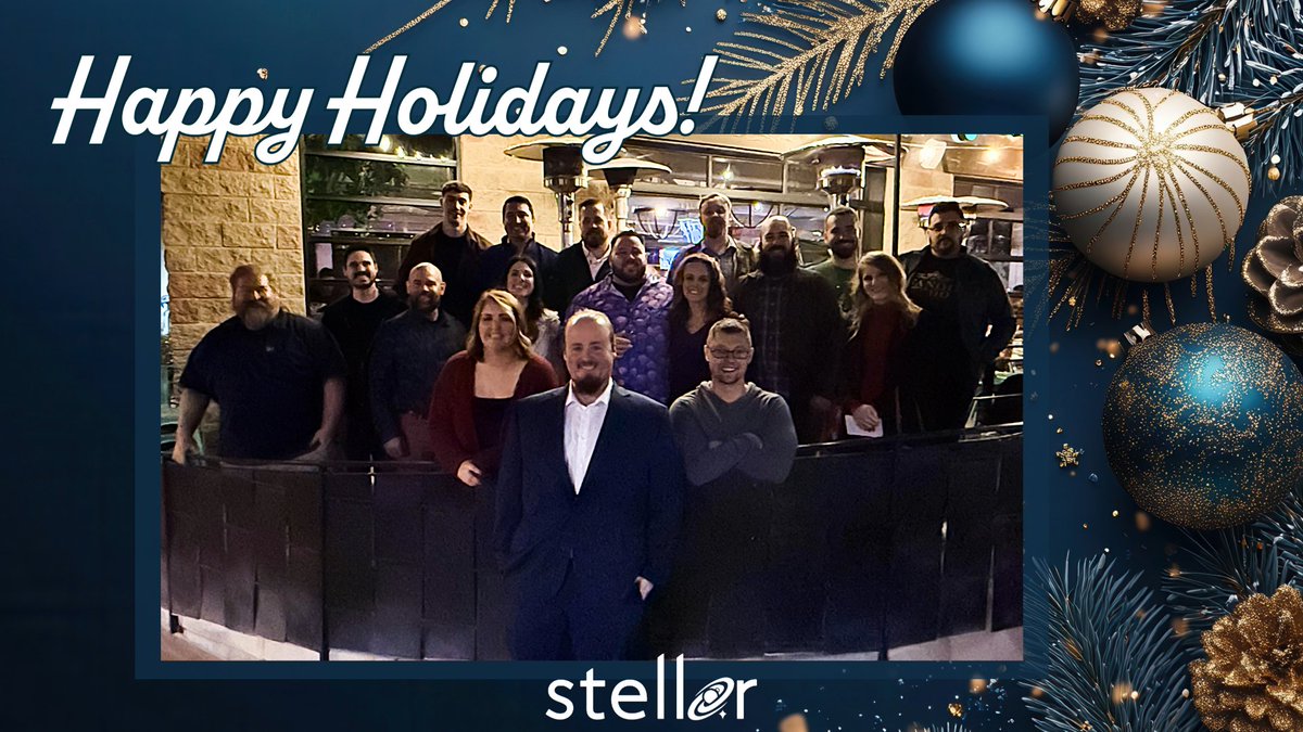 StellarTechInc's tweet image. Our Stellar Holiday Party was a blast! 🎄🎉 Laughs during White Elephant, reconnecting with friends, and making new ones—it was a night to remember. Grateful for our amazing team and the memories of 2024. Here’s to an even brighter 2025! ✨

#TeamStellar #WorkFamily #Cheers