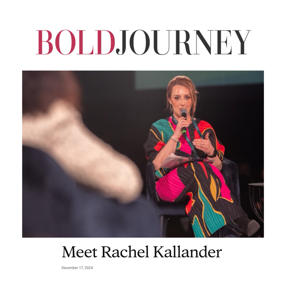 Growing up in Cordova, AK, after the Exxon Valdez Oil Spill taught me resilience. Watching my family &amp; community navigate 2 decades of litigation shaped who I am.

In my Bold Journey interview, I share three lessons that shaped my path: momentum, blind spots &amp; deep listening.