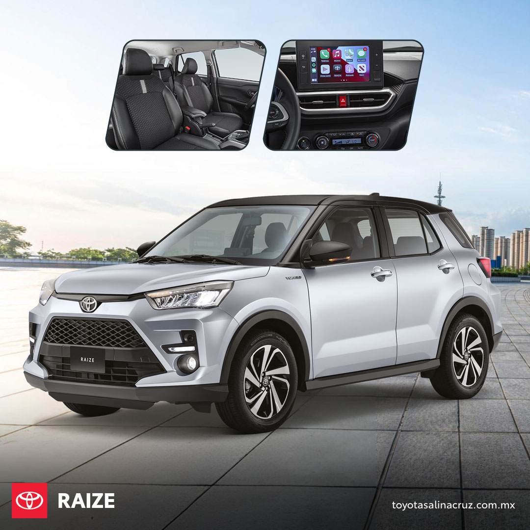ToyotaSalinaC's tweet image. Descubre la emoción en cada recorrido con #Raize. Su diseño audaz y tecnología avanzada transforman cada viaje en una experiencia única. #FunToDrive 🚗💨

WhatsApp 💬 bit.ly/WAToyotaSalinaC
Web 🌐 bit.ly/CotizatuToyota…