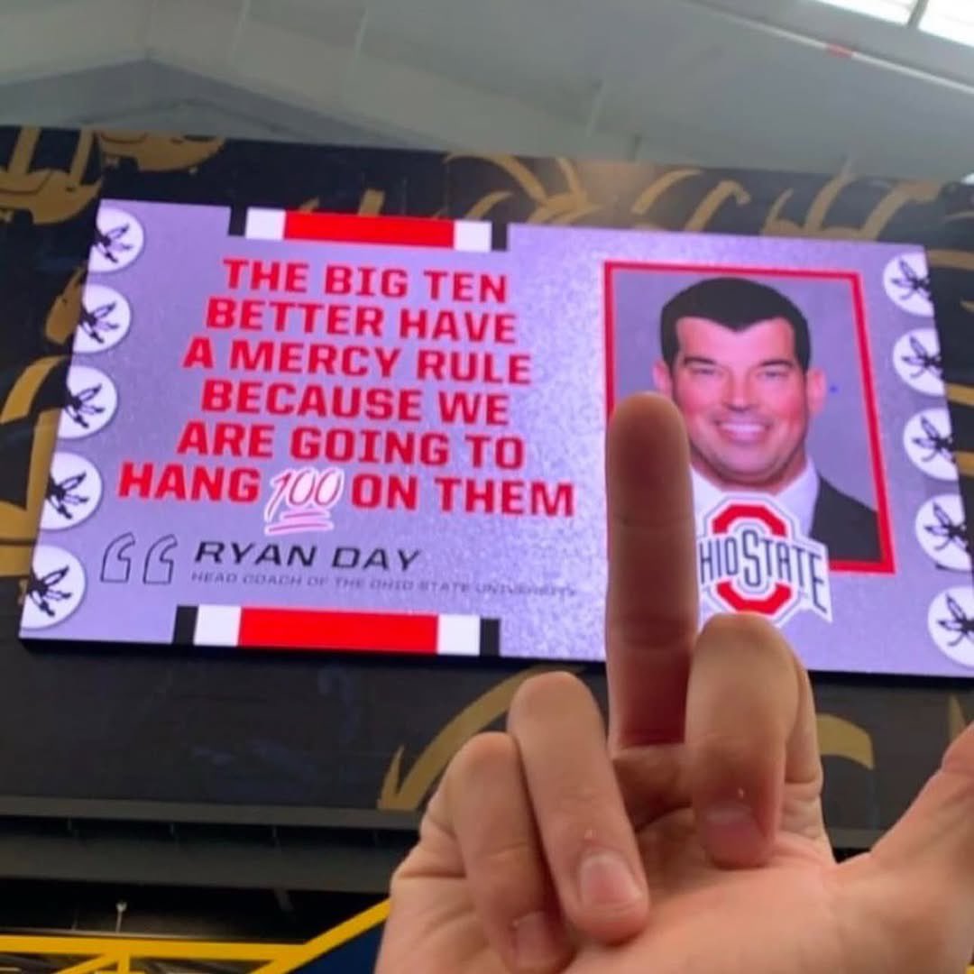 Four years and 84 points later 😂

#GoBlue