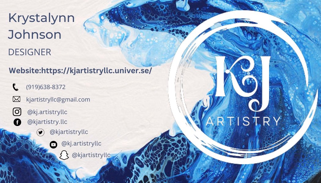 Kjartistryllc's tweet photo. @Kjartistryllc 

Support my brand ‼️
KJ Artistry LLC https://t.co/Gl59oWouxC