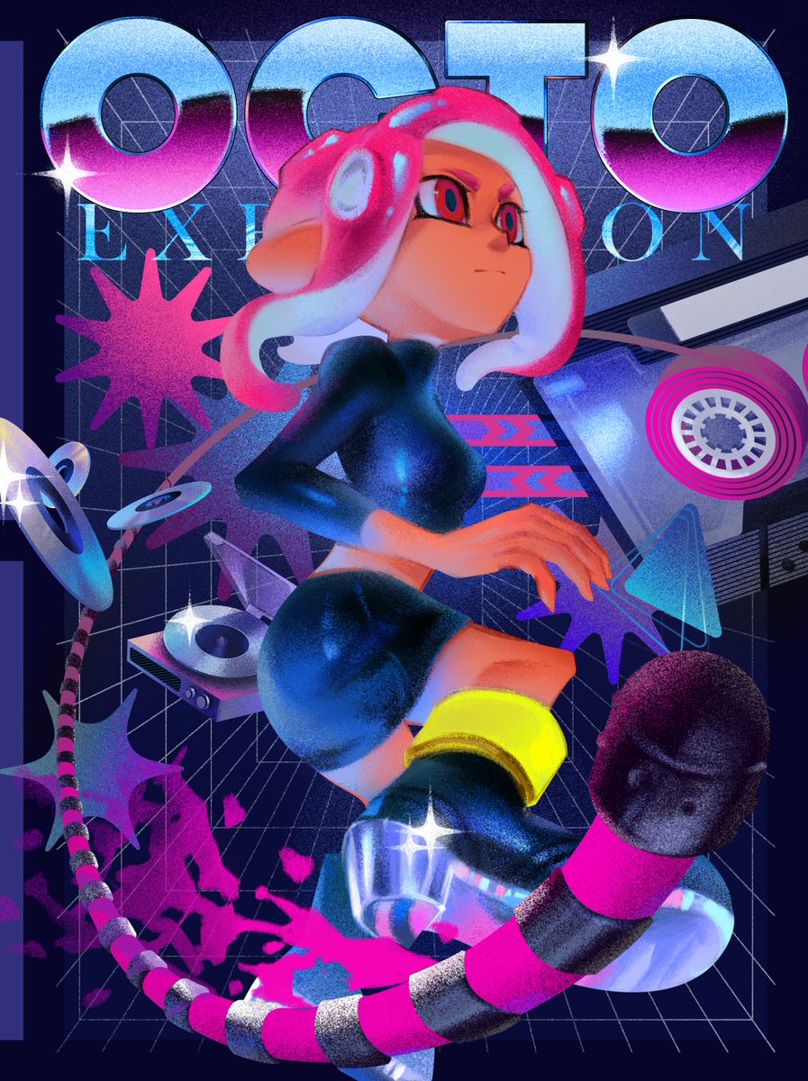 Yuffie0's tweet image. Laptop is dying I need to repair it...but here's half of a poster anyways 😛