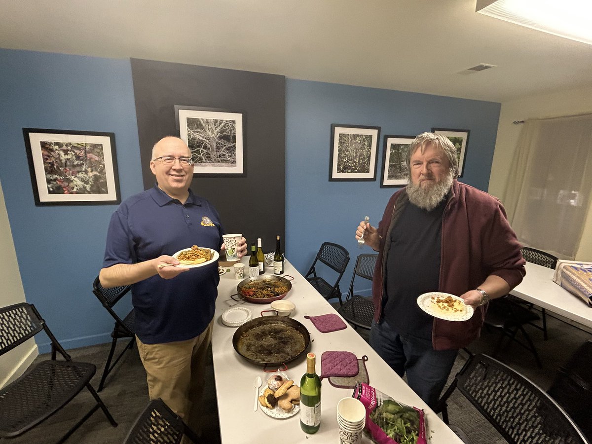 Bonus tonight: paella by James Pinkerton