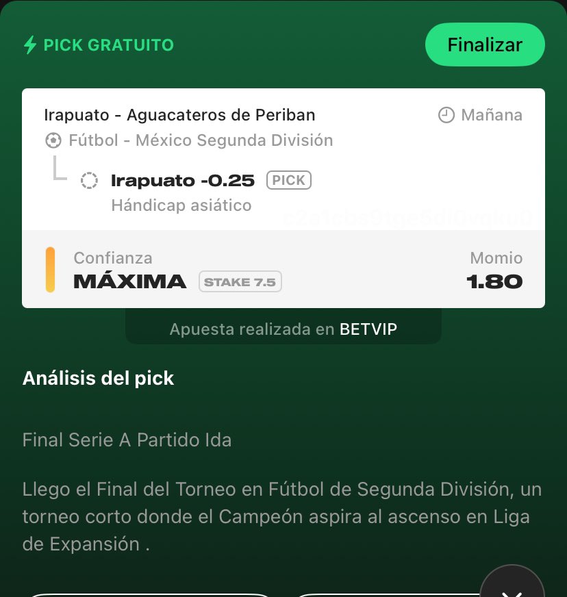RuyCepeda's tweet photo. $500 Pesos Si Irapuato Gana 

♥️🔂Like &amp;RT a esta publicación 
🔥En ¡Sigue el Canal de RuyCepeda en TipsterChat!
https://t.co/aaqIhtbXOT

🔑Acá hay más 💵👇

https://t.co/ukDCvrnH2A

https://t.co/Sudl2vLpQi? https://t.co/ZHEvdDyT6v