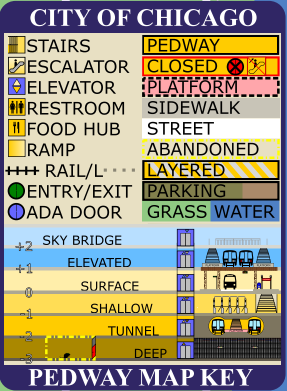 chi_numtot's tweet photo. The first complete and high resolution version of my Pedway Map is now live as a pdf on my website: https://t.co/PGYVlNgabf https://t.co/CO8kRvQkTV
