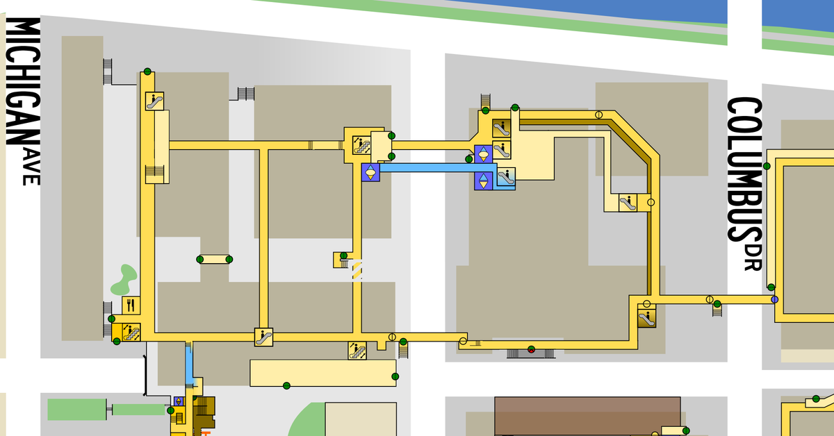 chi_numtot's tweet photo. The first complete and high resolution version of my Pedway Map is now live as a pdf on my website: https://t.co/PGYVlNgabf https://t.co/CO8kRvQkTV