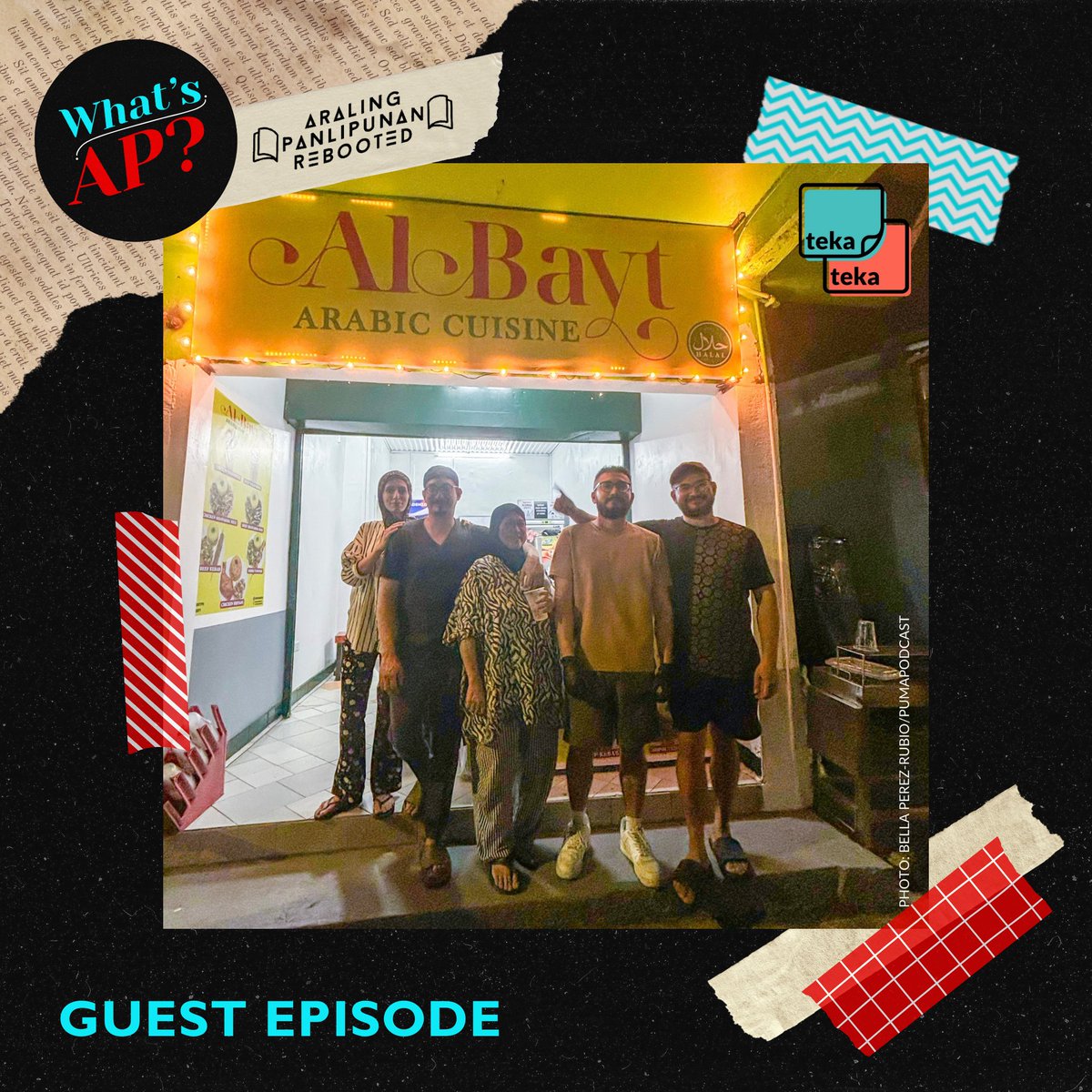 In Cavite, a Filipino-Palestinian engineer-turned-restaurateur shares his family’s story of conflict, resilience, and starting over—offering a taste of Palestine to their new community. 🇵🇭🇵🇸

🎧 Listen on What’s AP?: spoti.fi/3ZIdUKX