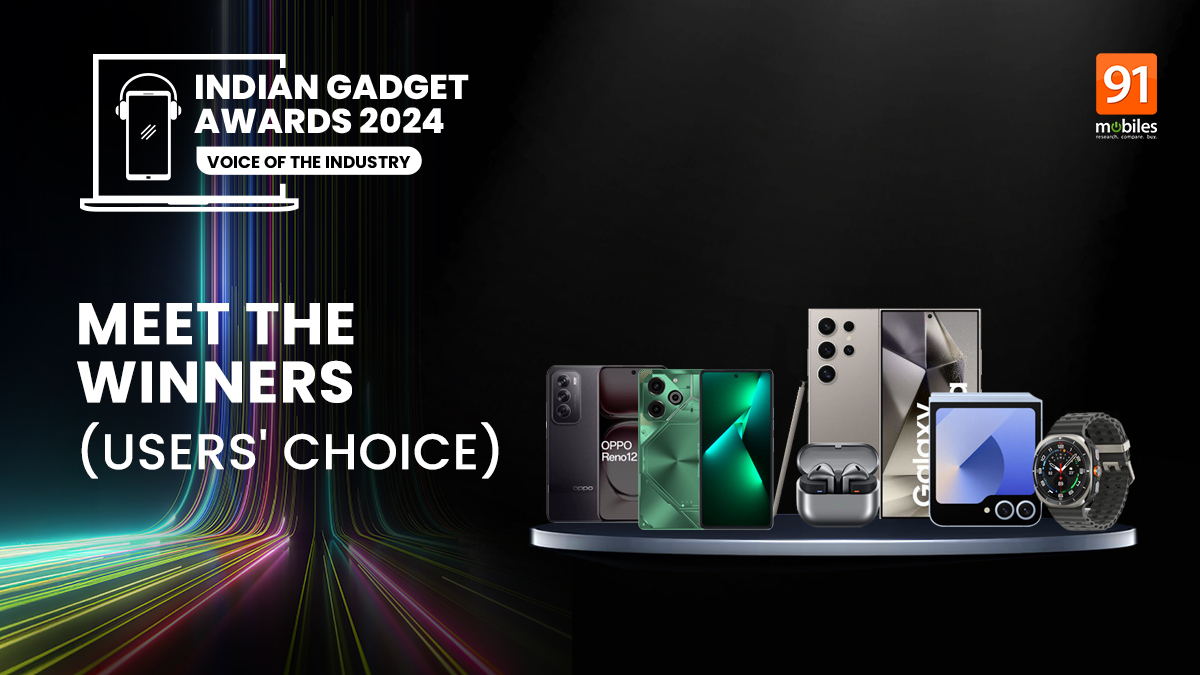 91mobiles's tweet image. Check out the top picks in the Users’ Choice categories at the Indian Gadget Awards 2024! From standout phones to top brands and networks, here are the tech favorites that ruled the year:
🏆 Most-loved Brand: Samsung
🏆 Best-designed Phone: Tecno Pova 6 Pro
🏆 Best Gaming Phone:…