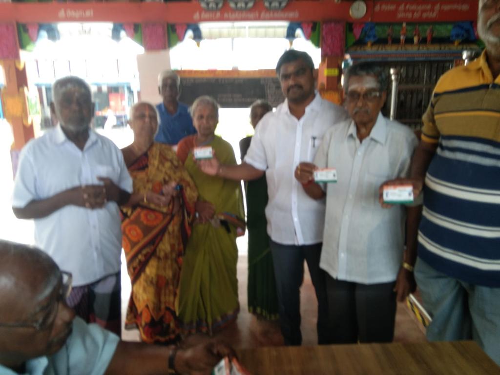 MouliDevan's tweet photo. Ayushman Bharath Card Issued to the beneficiaries above 70 Years in my booth.
@BJP4Puducherry @JPNadda @PMOIndia @SelvaMPPY https://t.co/UmnGmCyqH6