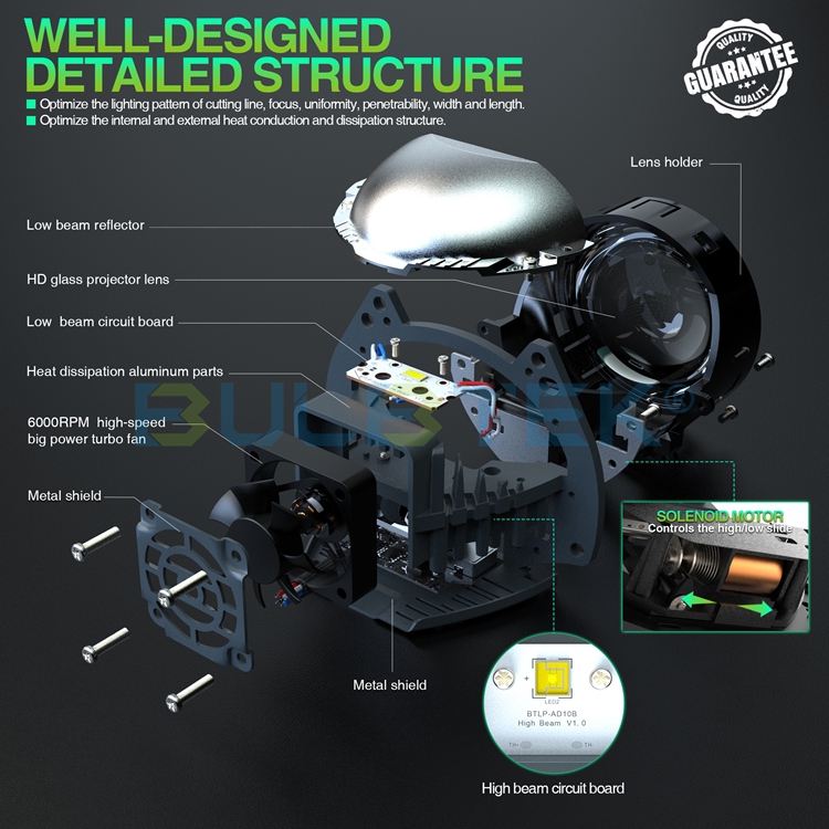BULBTEK_LED_7's tweet image. 📢BULBTEK 3.0 inch LED Projector Lens AD10B
👍High beam lemon yellow(4000-4300K)
👍Fan cooling, 112W &amp;amp; 7000LM(pair)
👍Damage modification, short base for easy installation
🌐bulbtek.com
#biled #biledprojector #headlightlens #светодиодныелинзы #ledprojector