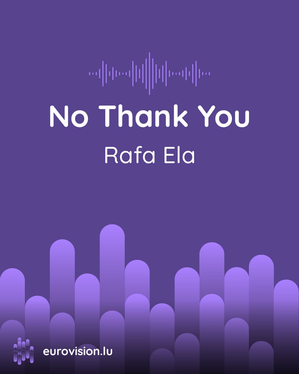 rtleurovision's tweet photo. "NO THANK YOU" 🎶✨ emerged from a magical meeting during the LSC 2024 auditions! Rafa Ela joined forces with Swedish composers Christoffer Jonsson &amp; Johan Jämtberg. “It’s all about women’s power and independence, and I feel it 100%!” 💖 says Rafa Ela.
#Eurovision #ESC #ESC2025 https://t.co/wRaNqMSHy7