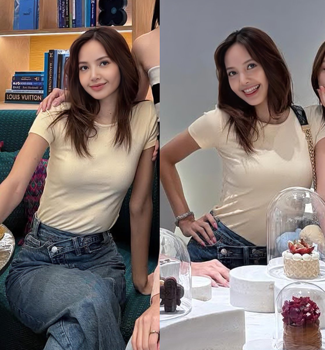 idatelalisa's tweet photo. woah she’s so pretty https://t.co/8mzVxaI3Va