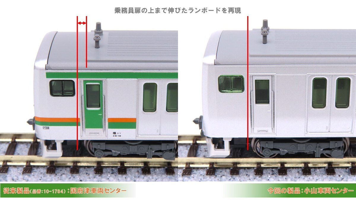 22年ぶりの宮ヤマ】 2000年に小山車両センターに配備され、KATOでは