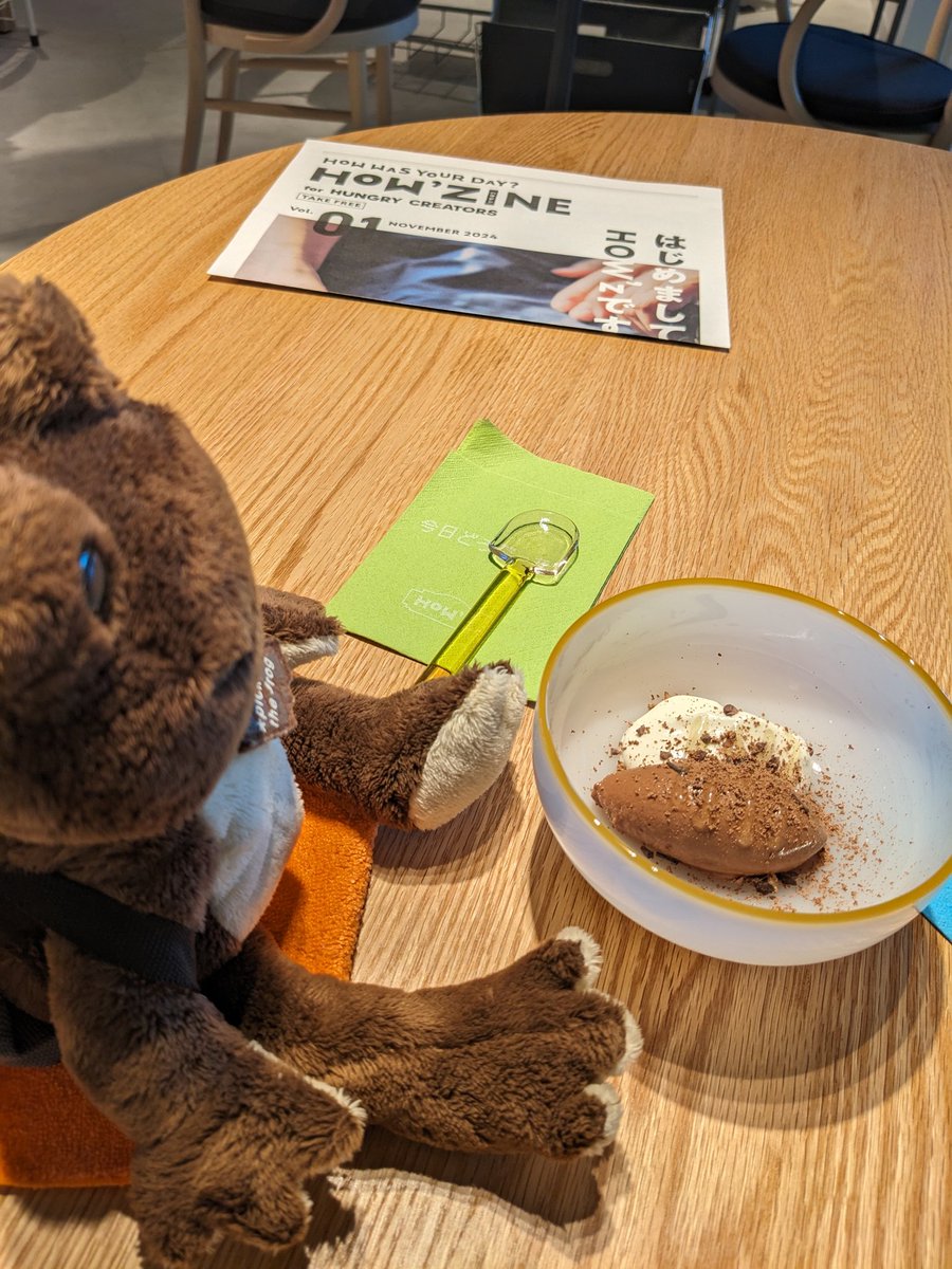 e1036's tweet photo. 今日のランチは #ハラカド 3階の
#HOWz さん🌟うなぎパイの春華堂
さんプロデュースのお店なんだって!!包図まんの中身は味の染みたぶり大根!!和風ミネストローネ、ピクルス、アマゾンカカオのアイスも付いてまんぞくまんぞく~~~🌟🌟🌟🌟🌟 https://t.co/0iqXGk6O4V