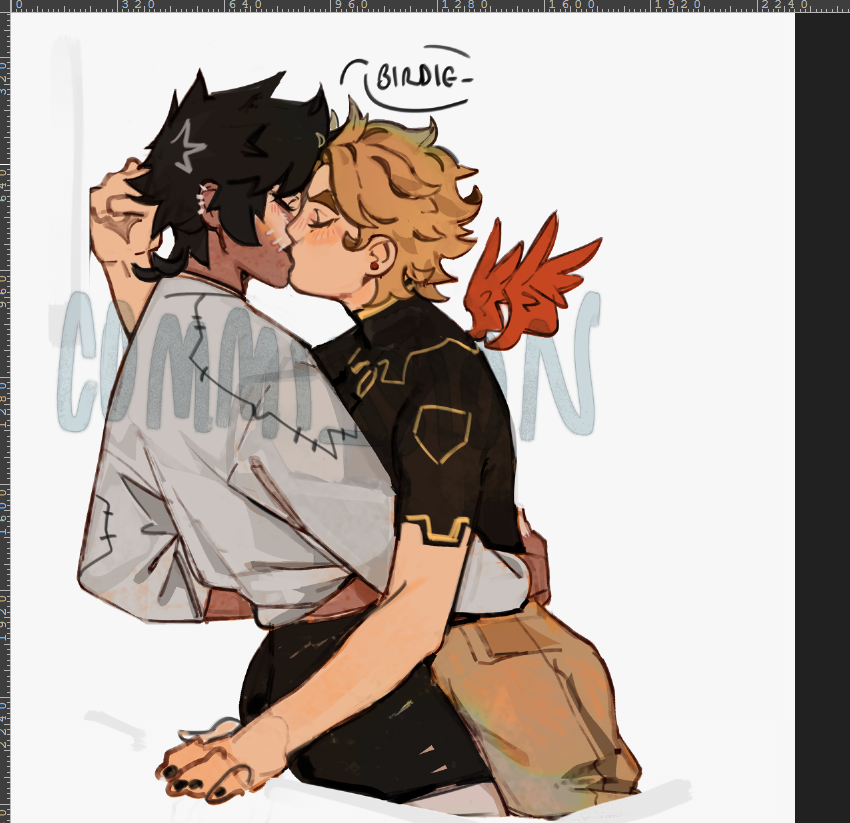 (ง'̀-'́)ง COMMS OPEN tweet media