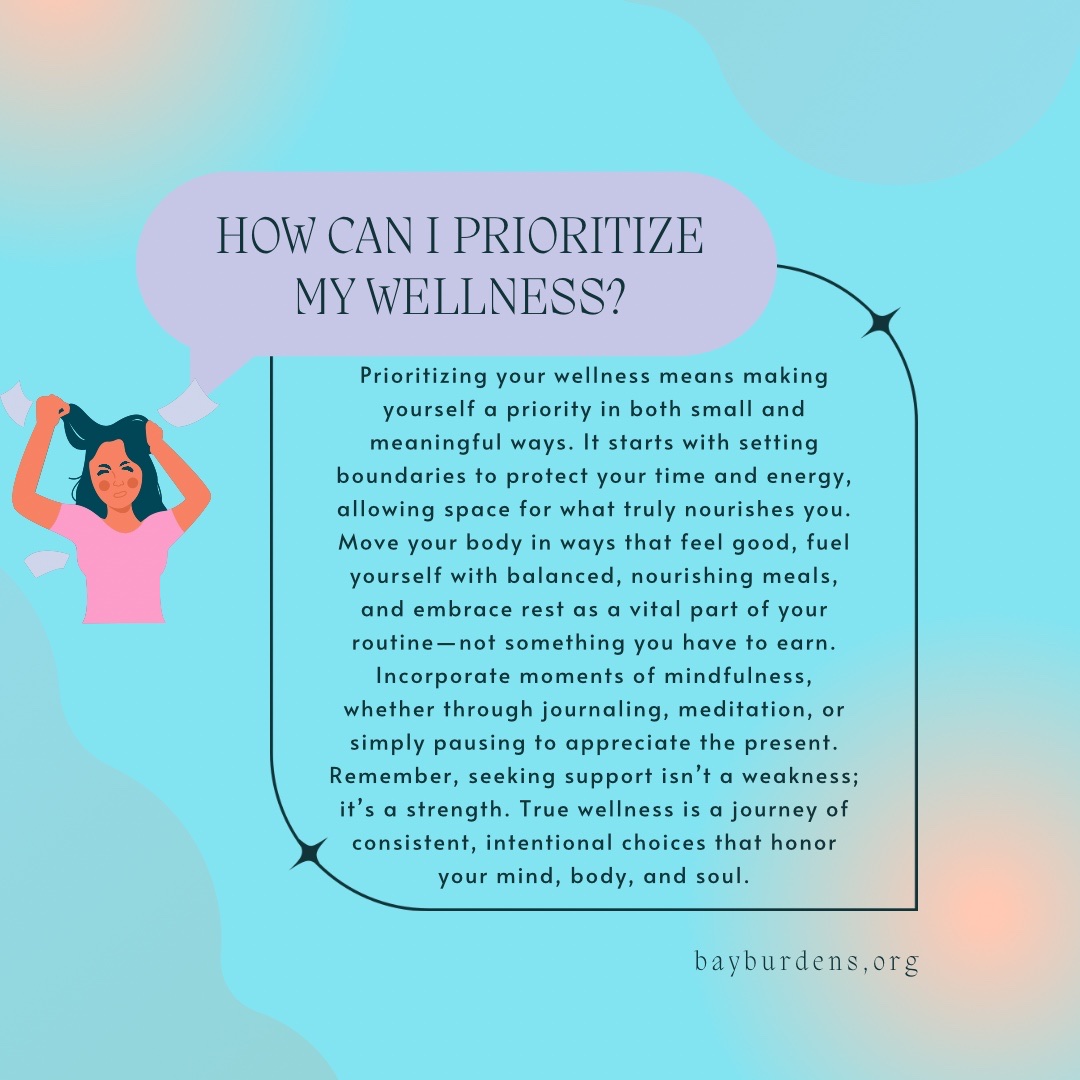 BayBurdens's tweet photo. 🌿 Prioritizing wellness starts with setting boundaries to protect your time and energy. Create space for what truly matters, making you feel good inside and out. 💪 #WellnessJourney #SelfCare #HealthIsWealth #meaningful #selfcaretime #youareimportant https://t.co/BxnO0ic2ka