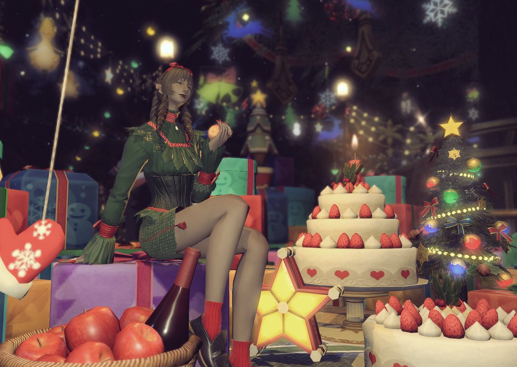 I love you from head to mistletoe 🎄🎁💕
.
.
.
#FF14 #FFXIV #FinalFantasy #FinalFantasyXIV