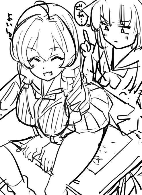 これはうちの子たちのらくがき 