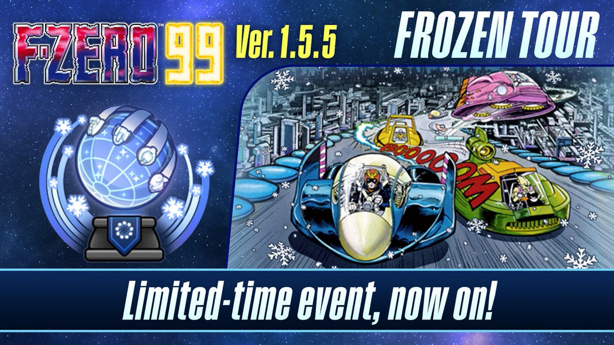 NinEverything's tweet photo. F-Zero 99 1.5.5 update out now https://t.co/Rc03xEnTmw https://t.co/Z2F26zWkjv