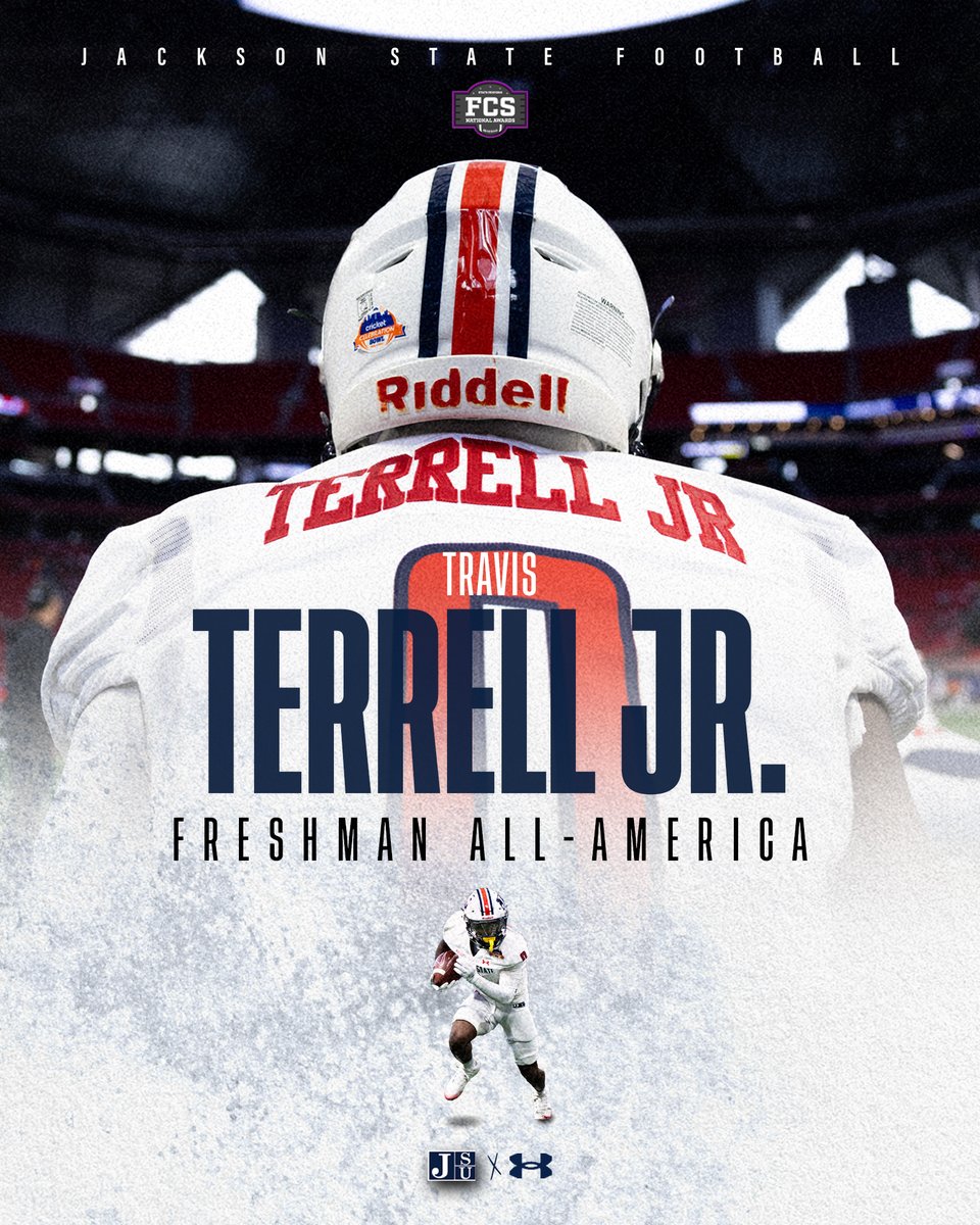 Jackson State Football (@gojsutigersfb) on Twitter photo <a href="/StatsPerform/">Stats Perform</a> has announced <a href="/TravisJr18/">Travis Terrell Jr (APE)</a> to the FCS Freshman All-America Team
#GuardTheeYard #TheeILove <a href="/StatsPerform/">Stats Perform</a> has announced <a href="/TravisJr18/">Travis Terrell Jr (APE)</a> to the FCS Freshman All-America Team
#GuardTheeYard #TheeILove
