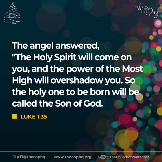 Daily Verse - Luke 1:35