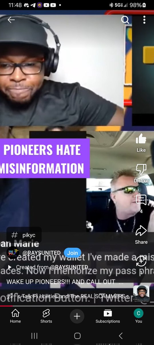 NeilsonPiOnX's tweet photo. Blast from the past from @_raysunited!  I have known Ray for a long time .... have appeared on his #YouTube channel many times!  Ray is a true OG pioneer ... his information about #PiNetwork is 100% spot on!  Listen to what my friend says about #Pi and trust what he says! https://t.co/gtgvEiOqmj