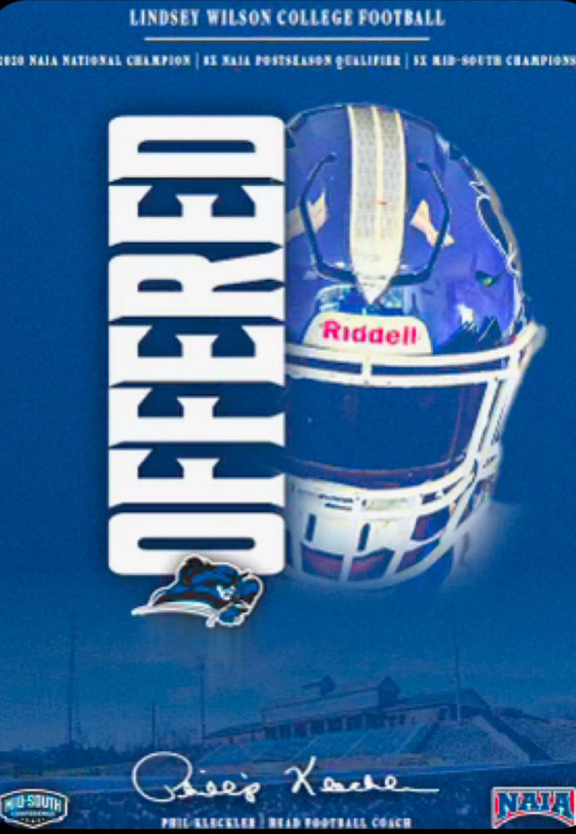 The_CoachLo's tweet photo. Shoutout to Mr. Do It All @TrestonKay on receiving an offer from Lindsey Wilson College tonight. 

TK’s offer package from Lindsey is over 35K from the University. Big Time!! https://t.co/R16voWCxig