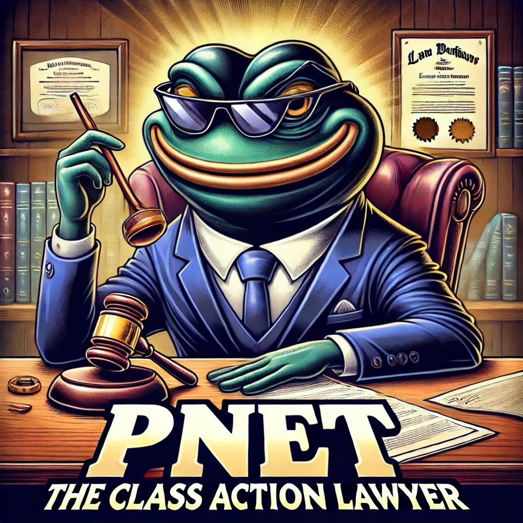 DeusVultOnSol's tweet photo. @Insiderz_Solana Came up with this as the meme for it. I’ll be talking to a class action lawyer tomorrow…. #pnet #scam #crypto #paybackiscoming https://t.co/cCS6CUIrkN