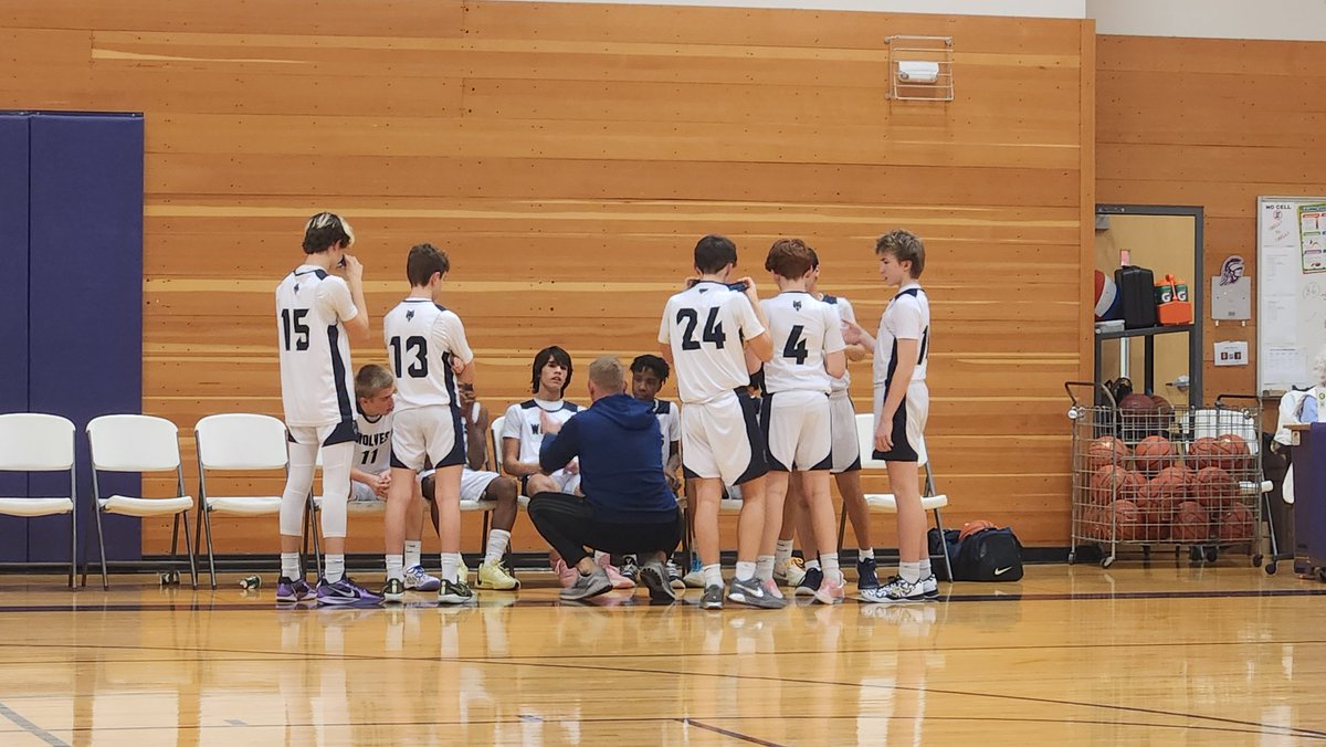 WSMS_APMack's tweet photo. Our 8th grade boys basketball team will be facing off against Frontier Middle in the Championship game tomorrow night at 6:30!!  Go Wolves!! @WSMSwolves @ABuhr_WSMS https://t.co/v5GlPYNfts