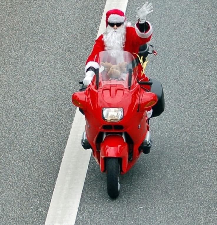 Wishing all our amazing volunteers, supporters and followers a very Merry  Christmas and best wishes for 2025 🧡🏍️