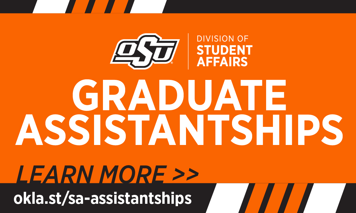 There is still time to apply for graduate assistantships! 🤠⏳

Assistantships are opportunities for graduate students to gain valuable professional experience within Student Affairs while pursuing a degree.

Apply now 👉 okla.st/sa-assistantsh…