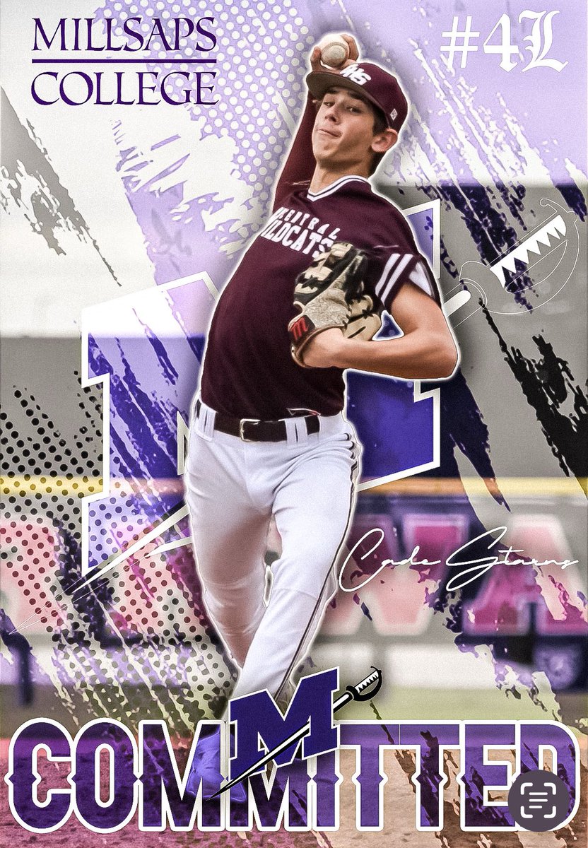 I am excited to announce that I will be furthering my academic and baseball career at Millsaps College. I’d like to thank God, my family, friends, and coaches for their help. <a href="/chsbr_baseball/">Central Baseball</a> <a href="/knightknation4L/">Knights Knation #4L</a> @PBR_Uncommitted <a href="/2DsportsLA/">2D Sports Louisiana</a> <a href="/millsapscollege/">Millsaps College</a> <a href="/TylerNaquin4/">Tyler Naquin</a>