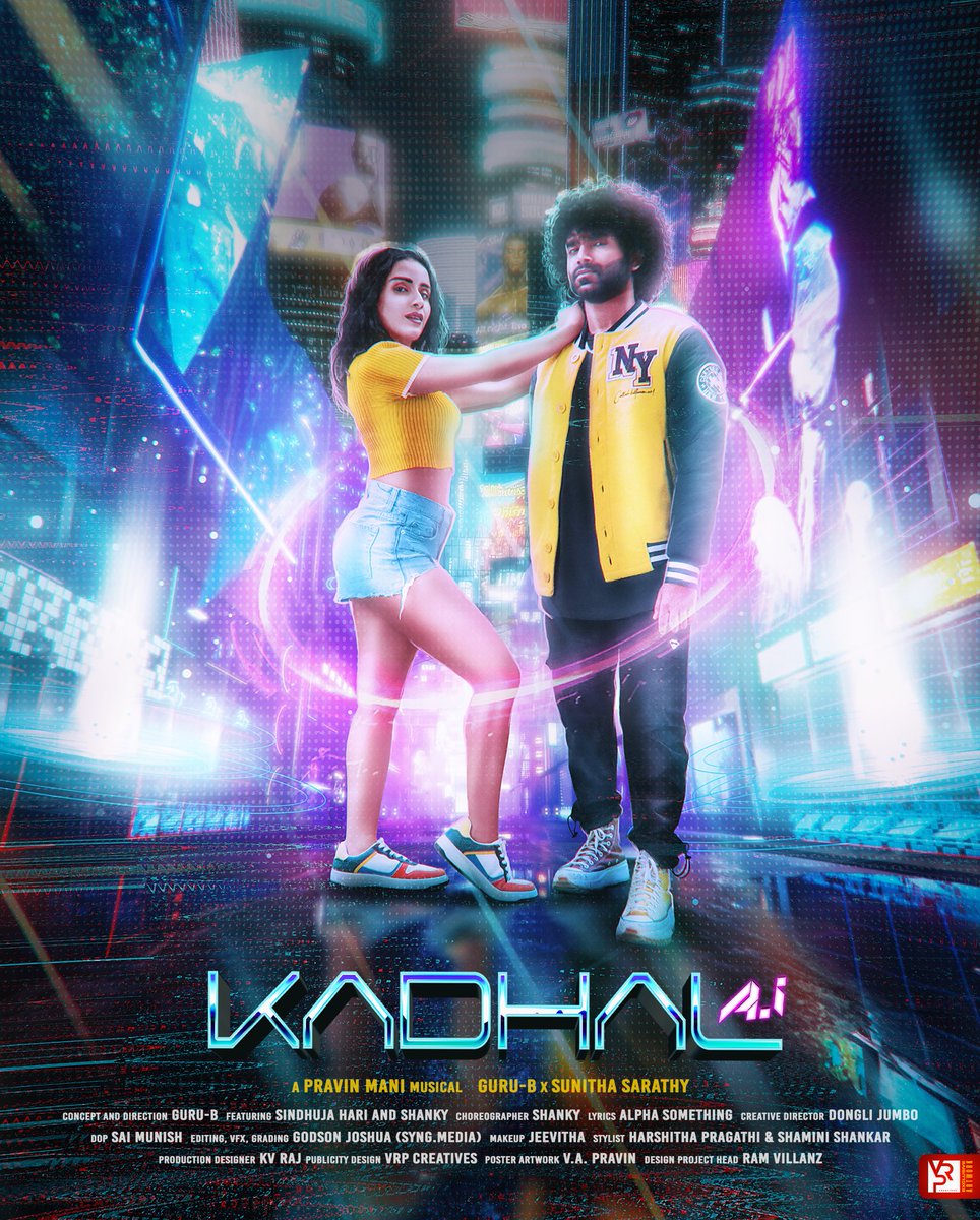 Guru-B (@saiprassad26) on Twitter photo Get ready for a futuristic experience! 🚀 Our latest music video features the talented Sindhuja Hari and Shanky, directed by Guru-B. 🎬
Music composed by <a href="/pravinmanimusic/">Pravin Mani</a>
Performed by <a href="/saiprassad26/">Guru-B</a> and <a href="/SunithaSarathy/">Sunitha Sarathy</a>
DOP - <a href="/saimunish3/">sai munish</a>
Editor - Godson Joshua
Creative Get ready for a futuristic experience! 🚀 Our latest music video features the talented Sindhuja Hari and Shanky, directed by Guru-B. 🎬
Music composed by <a href="/pravinmanimusic/">Pravin Mani</a>
Performed by <a href="/saiprassad26/">Guru-B</a> and <a href="/SunithaSarathy/">Sunitha Sarathy</a>
DOP - <a href="/saimunish3/">sai munish</a>
Editor - Godson Joshua
Creative