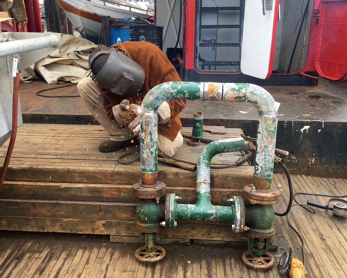 Mastering welding techniques is just the first step in our Unrestricted Surface Supply course.  We take those skills underwater, equipping you with the expertise to tackle complex projects in the most demanding environments. #DiveSafe #CommercialDiving #UnderwaterWelding