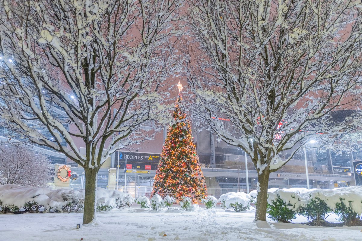 DaveDiCello's tweet photo. Ok, one final set of images from the snow storm we had over these last three days back in 2020 in #Pittsburgh. Like I said, I spent nearly 20 hours in the city over that time span capturing everything from aerials to snowglobes to other wintry images, and it was just so much fun. https://t.co/FiWyCeVQdj