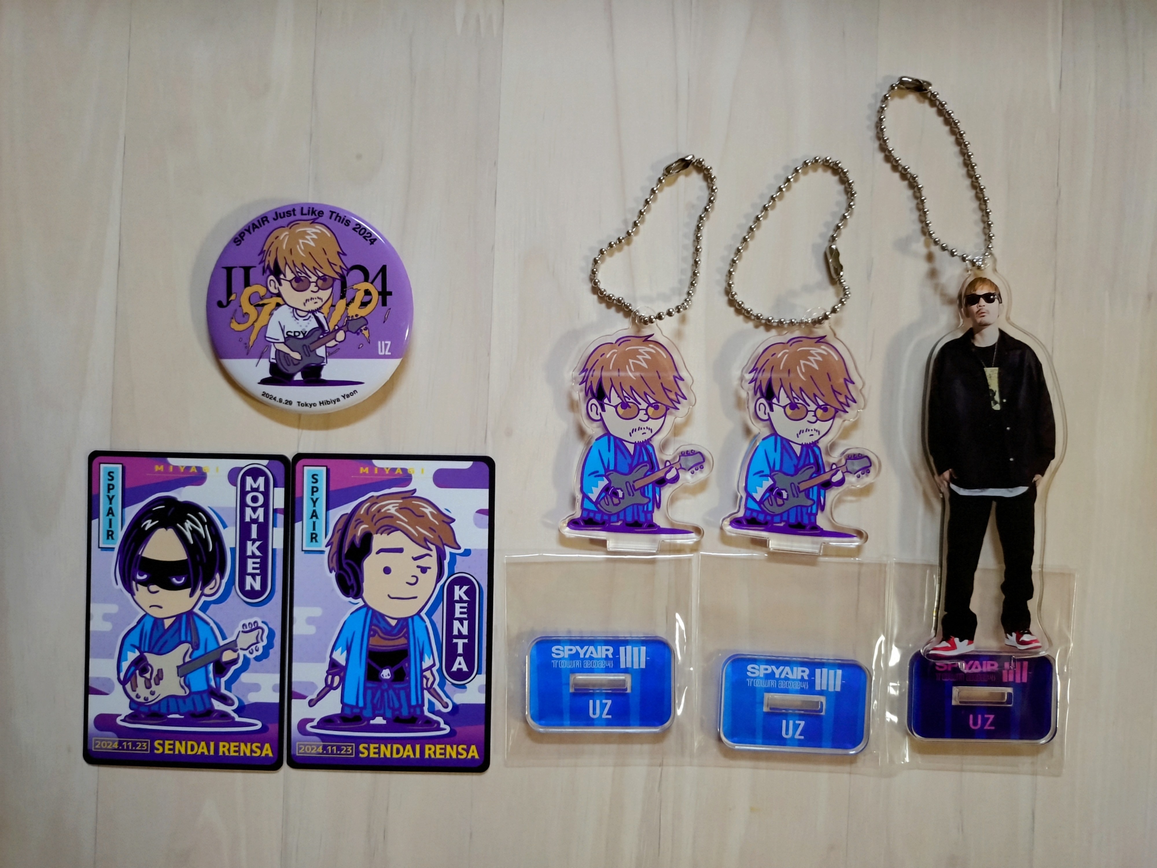 SPYAIR グッズ5点付2024JUSTLIKETHISDVD&CD新品未使用 INFORMATION