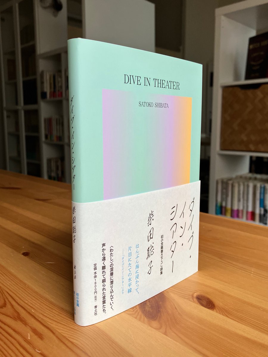 柴田聡子の第二詩集『ダイブ・イン・シアター』、いよいよ発売まで1