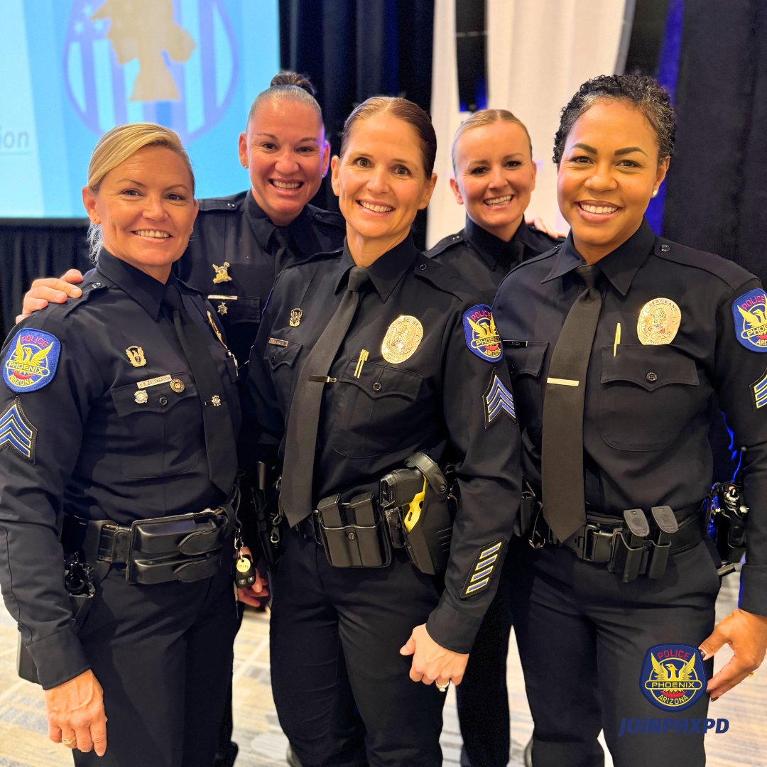 joinphxpd's tweet photo. From the first day at the academy to countless calls for service, as a Phoenix Police Officer you will make a difference in your community &amp; create lasting friendships along the way. Start your journey now at https://t.co/R1brXuxzof. #NowHiring #JOINPHXPD #PHXPD #PhoenixPolice https://t.co/PJ3rqp1ZRK