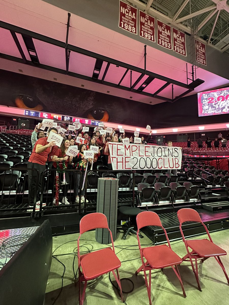 Temple University Diamond Marching Band (@templebands) on Twitter photo CONGRATULATIONS <a href="/TUMBBHoops/">Temple Men's Basketball</a> ON 2000 WINS‼️ CONGRATULATIONS <a href="/TUMBBHoops/">Temple Men's Basketball</a> ON 2000 WINS‼️