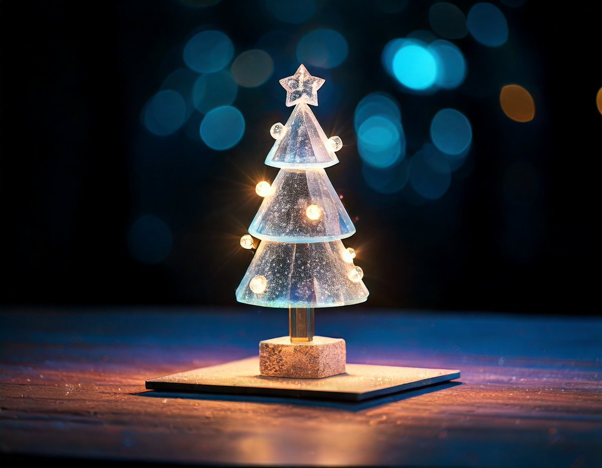 naoki_kitazawa's tweet image. 久しぶりの3Dモデリング #30日チャレンジ 7日目🎄
かわいいツリーをつくったので、イラスト調にしたり、参照画像にしてきれいに装飾してみた✨

[今日のメモ]
#ProjectNeo はSVGで書き出せるので、Illustratorで色変えとか簡単に編集できることがわかった！

#AdobeMAX
#PR
#クリスマスツリー
#Firefly…