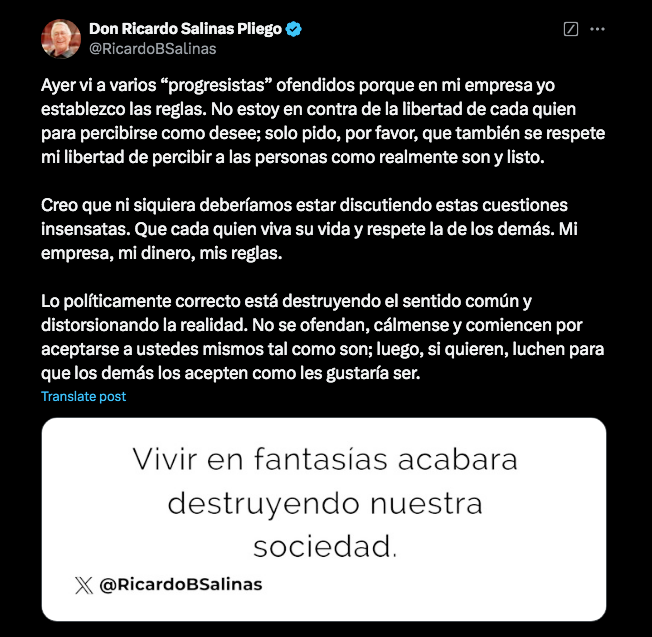 agrio_don's tweet photo. @RicardoBSalinas Pide respeto para él y los demás. . . El sujeto que no respeta a los demás. 😠 https://t.co/fypF2ZN5zv